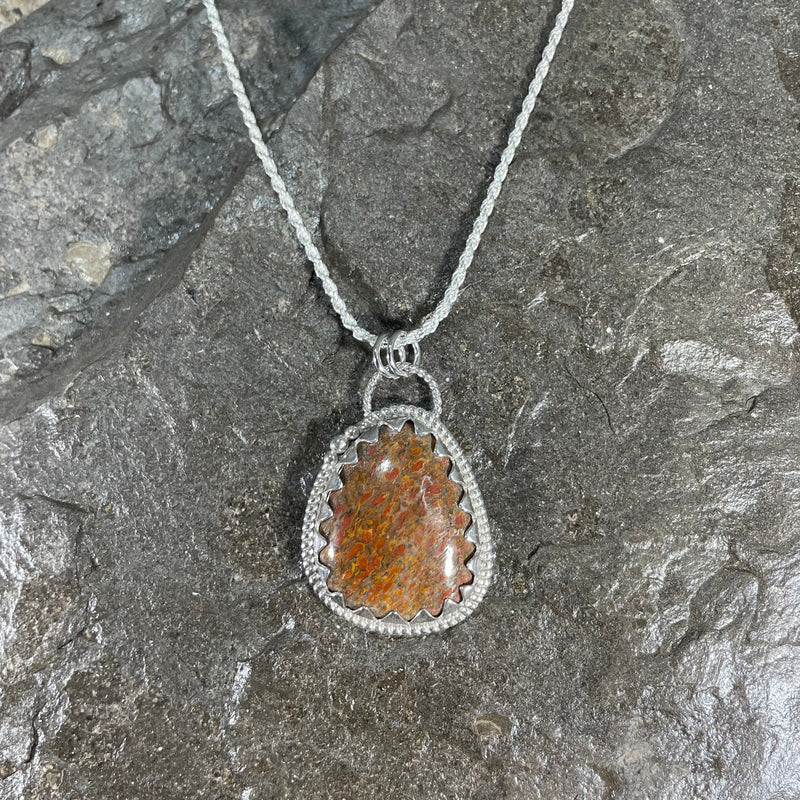Dinosaur Gem Bone Pendant 3