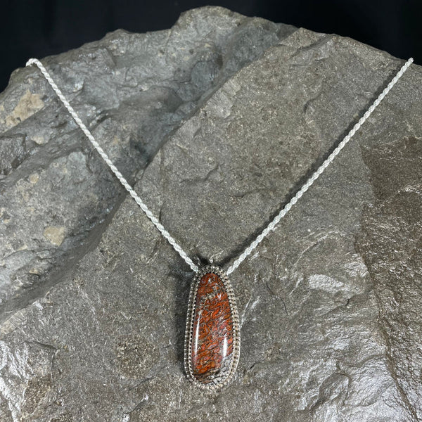 Dinosaur Gem Bone Pendant 5