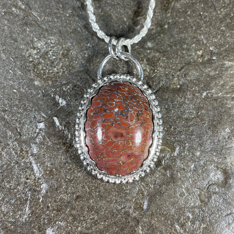 Dinosaur Gem Bone Pendant 9